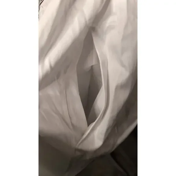 Adam lippes Poplin striped brown short sleeve blouse shirt 12 - Picture 7 of 11